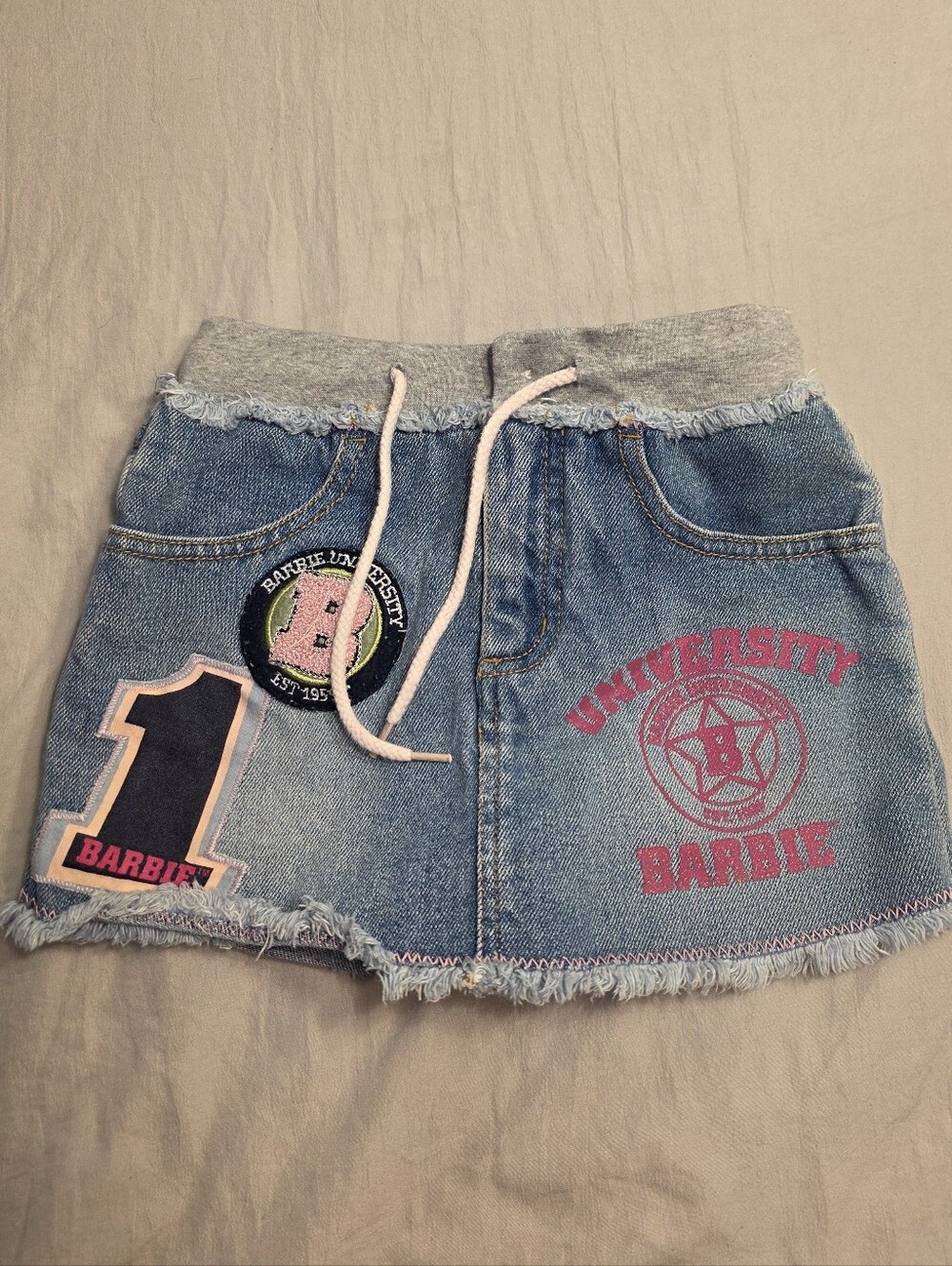 Barbie University Denim Skort